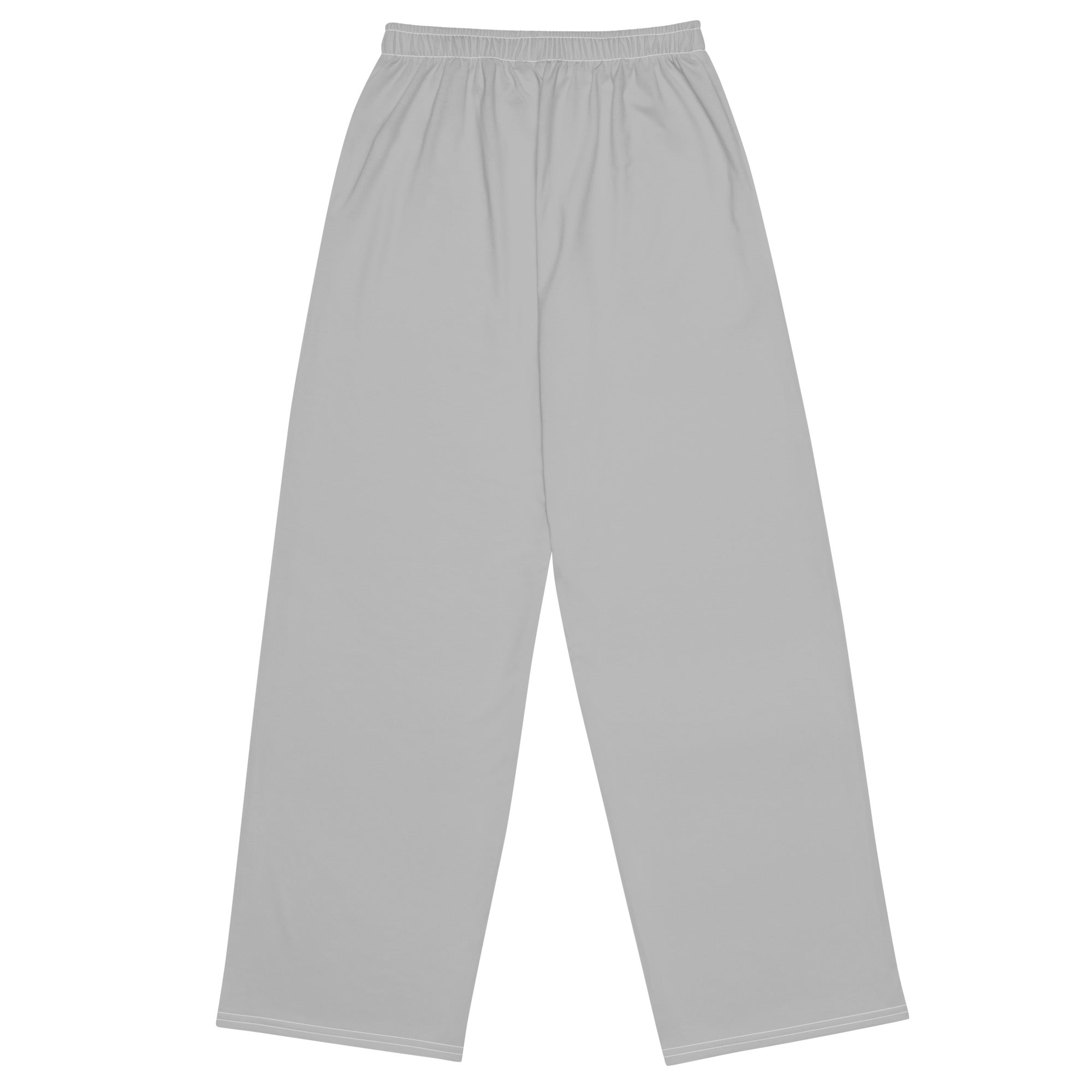 Grey Wide-Leg Lounge Pants